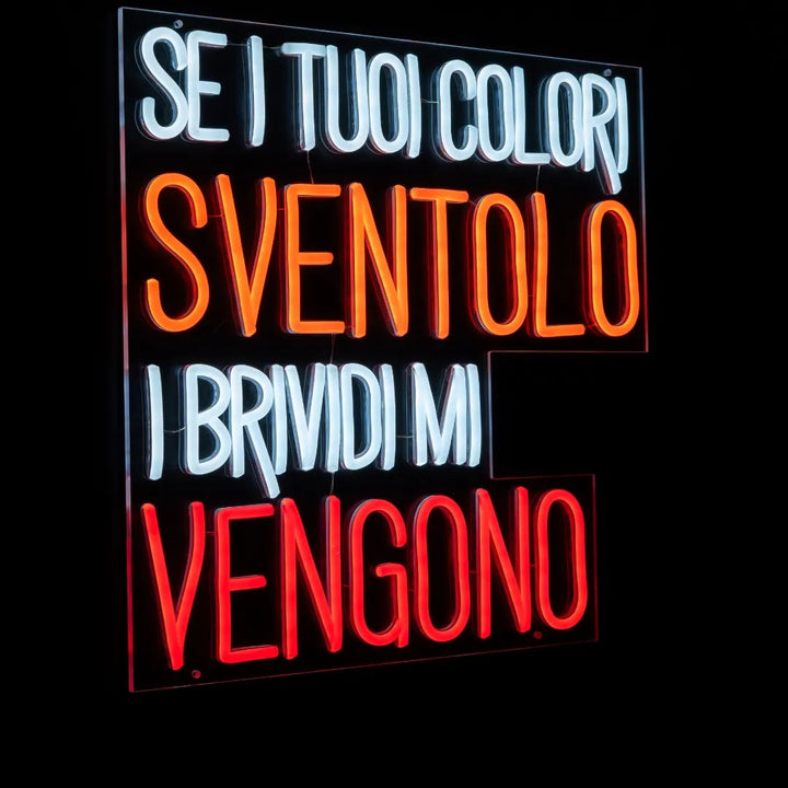 Se i tuoi Colori Sventolo i Brividi mi Vengono