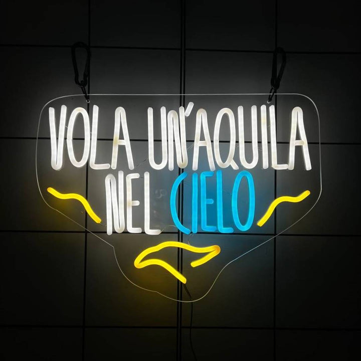 Vola un'aquila nel cielo