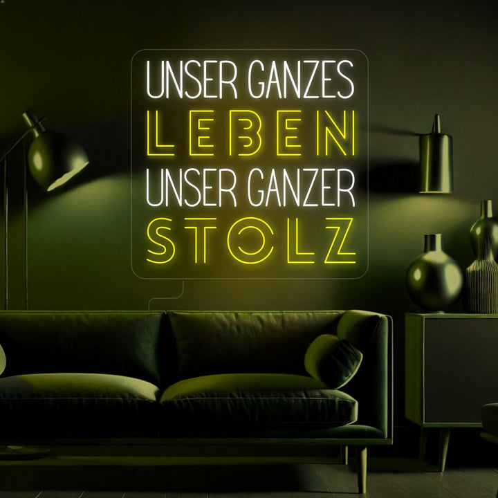 unser ganzes Leben, unser ganzer Stolz Ultras Lights